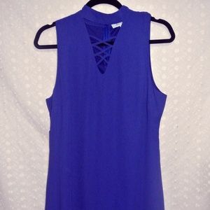 Blue Mini/Midi Dress